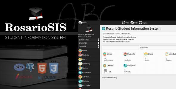 RosarioSIS — Student Information System